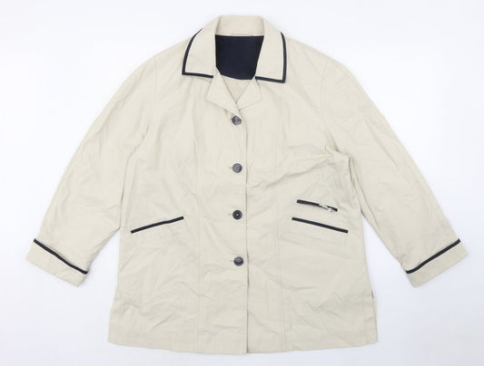 Womens UK Size 14 Berkertex Beige Jacket