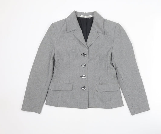Womens UK Size 10 Marks and Spencer Regular Grey Blazer