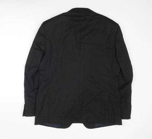 Mens UK Size 44 NEXT Regular Black Suit Jacket