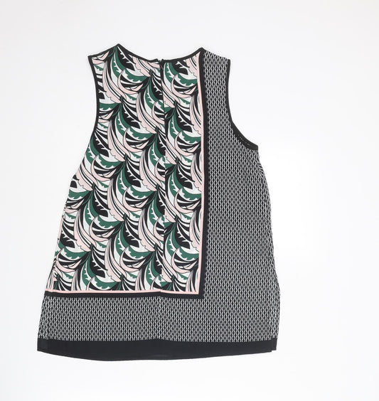 Womens UK Size 10 Warehouse Multicoloured Basic Tank