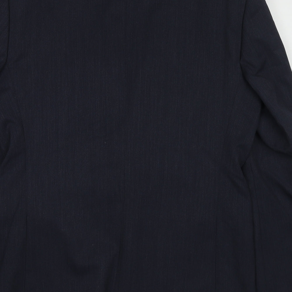 Mens UK Size 44 Marks and Spencer Regular Blue Suit Jacket