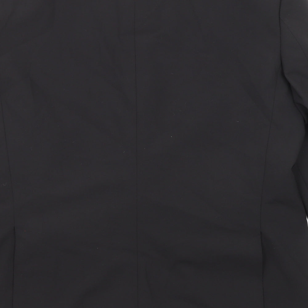 Mens UK Size 42 Greenwoods Regular Black Suit Jacket