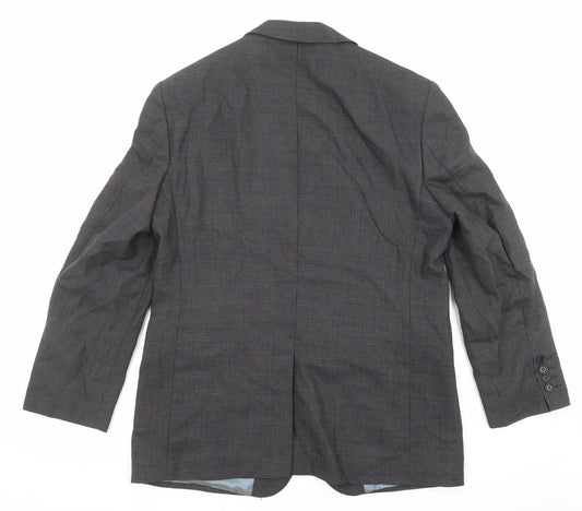 Mens UK Size 40 Marks and Spencer Regular Grey Suit Jacket