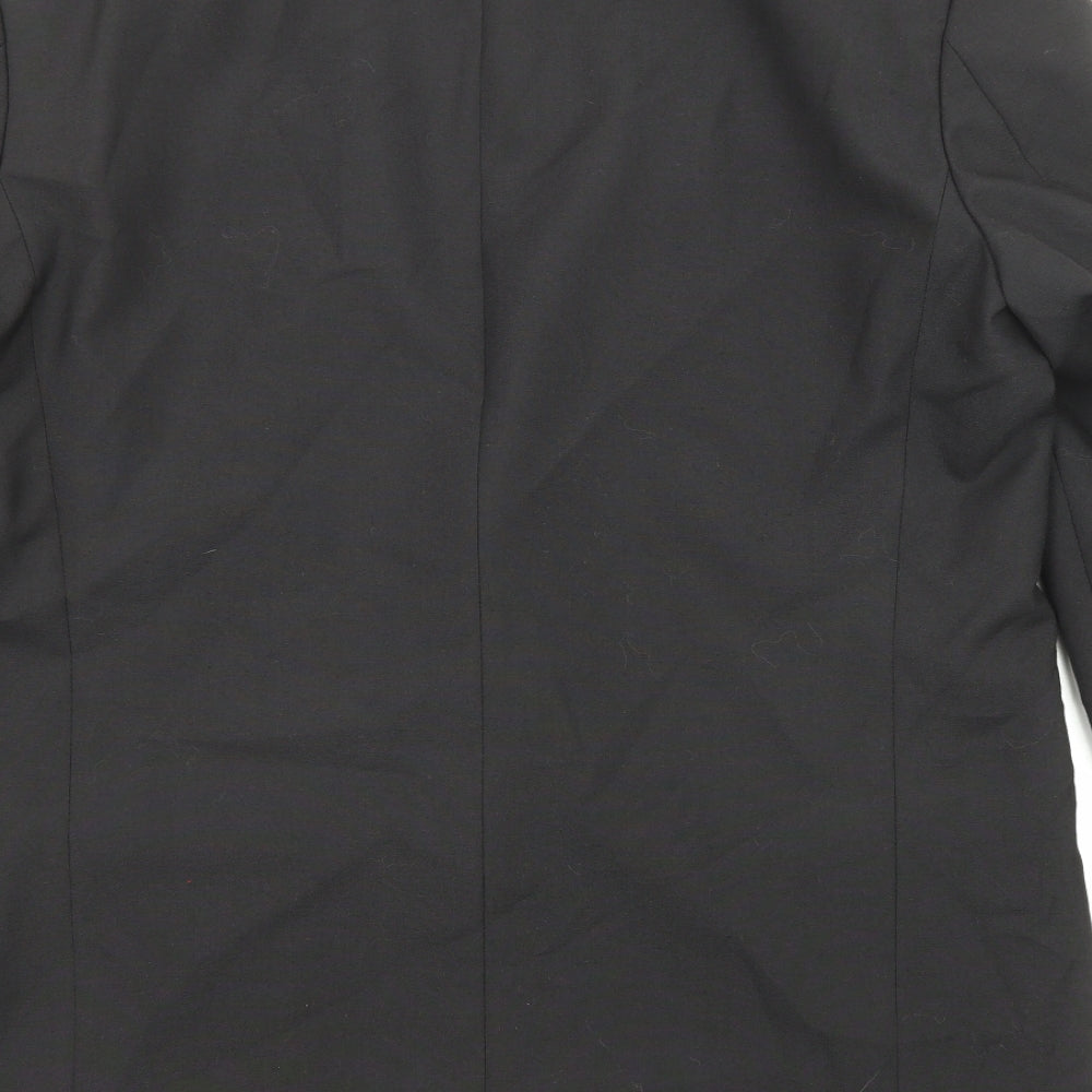 Mens UK Size 42 Marks and Spencer Regular Black Suit Tuxedo