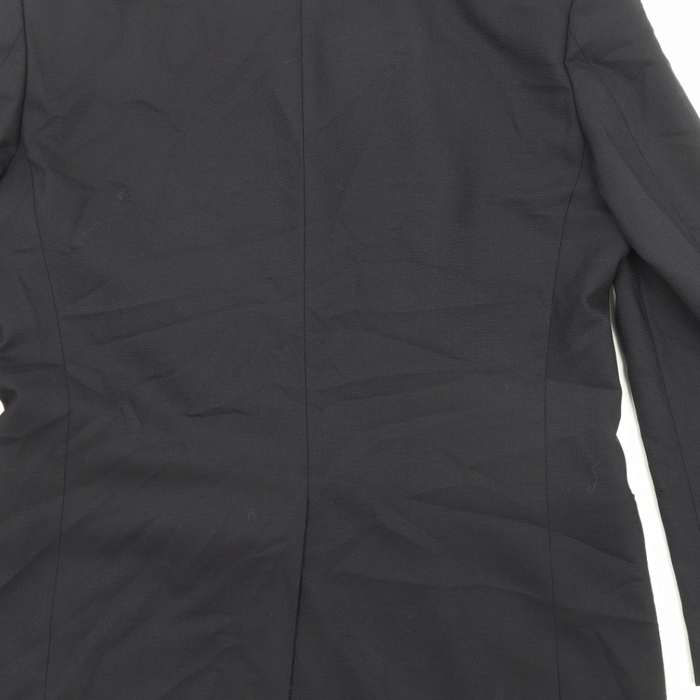 Mens UK Size 40 Marks and Spencer Regular Black Suit Jacket