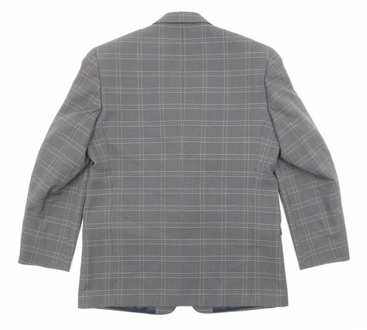 Mens UK Size 42 Berkertex Regular Grey Suit Jacket