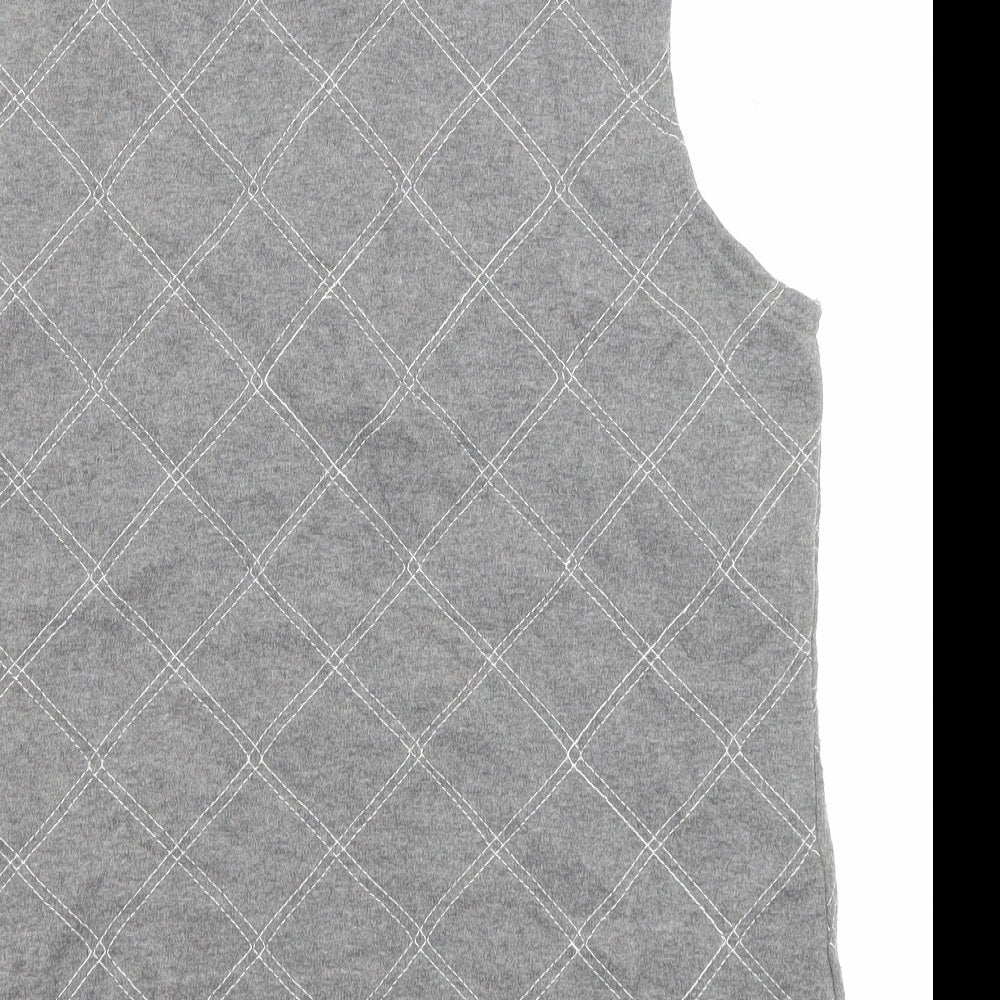 Womens UK Size 12 DASH Grey Gilet