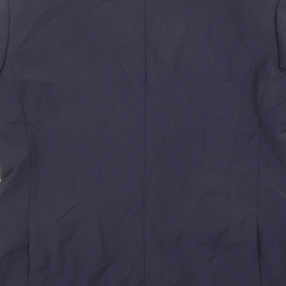 Mens UK Size 40 Marks and Spencer Regular Blue Suit Jacket