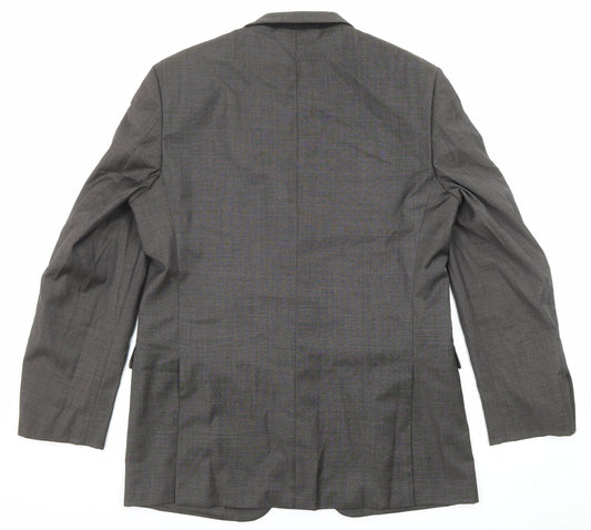 Mens UK Size 42 Marks and Spencer Regular Grey Suit Jacket