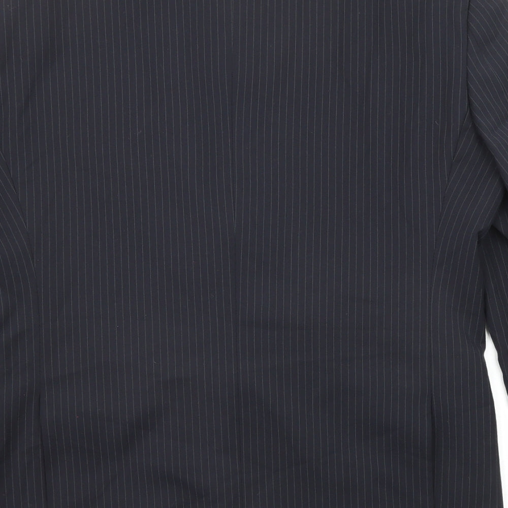 Mens UK Size 38 French Connection Regular Black Suit Jacket