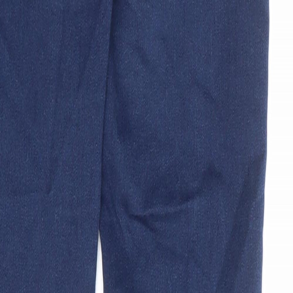 Denim & Co. Womens Blue Cotton Skinny Jeans Size 8 L30 in Regular Button