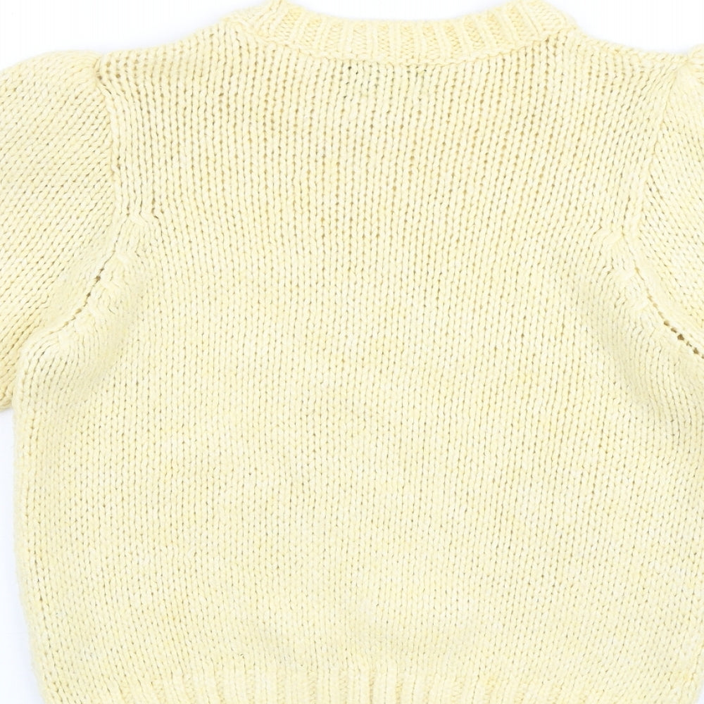Womens UK Size 8 ASOS Yellow Pullover Jumper