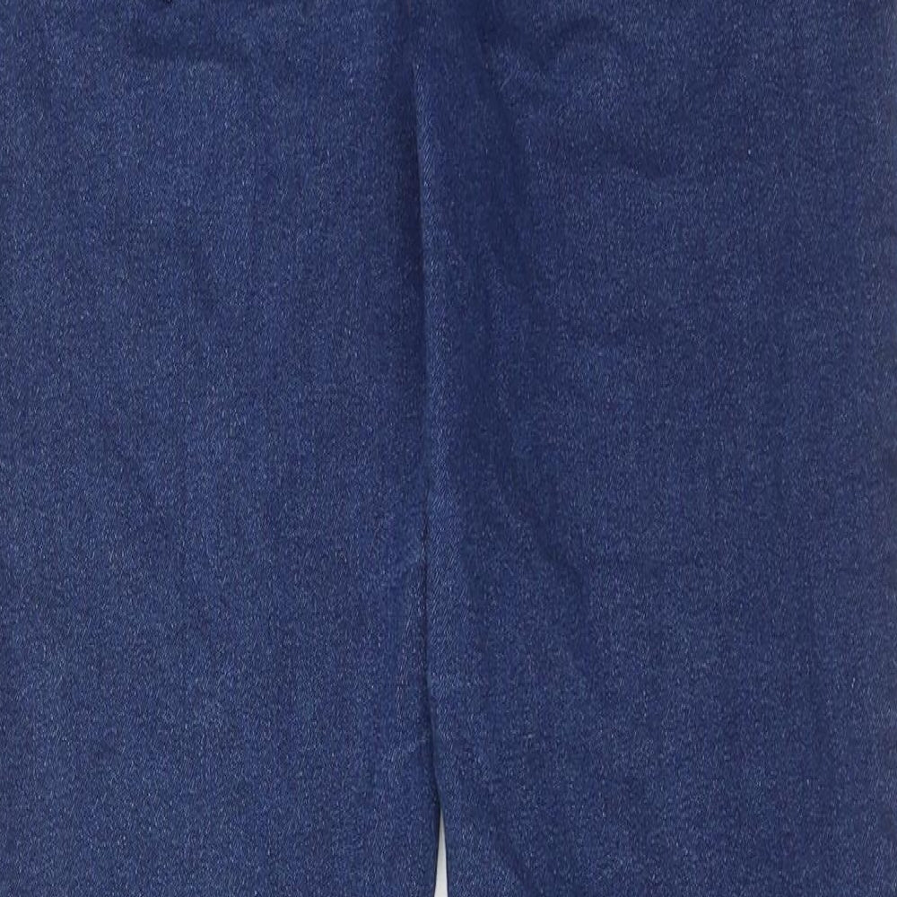 Denim & Co. Womens Blue Cotton Jegging Jeans Size 10 L25 in Regular