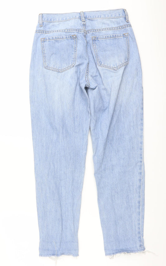 BDG Womens Blue Cotton Tapered Jeans Size 27 in L26 in Regular Button