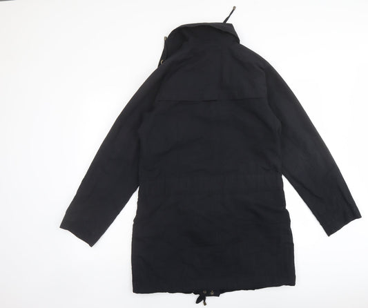 Womens UK Size 12 Monsoon Black Overcoat