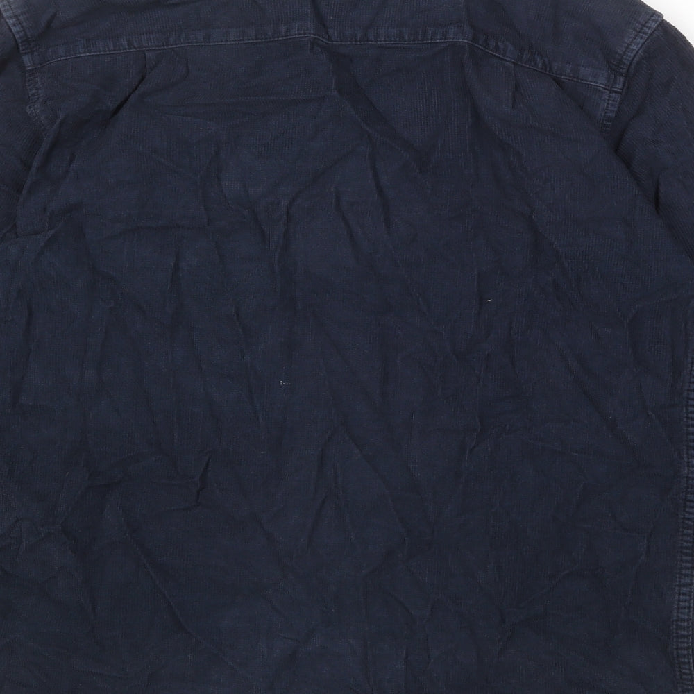 Mens UK Size M Topman Blue Jacket