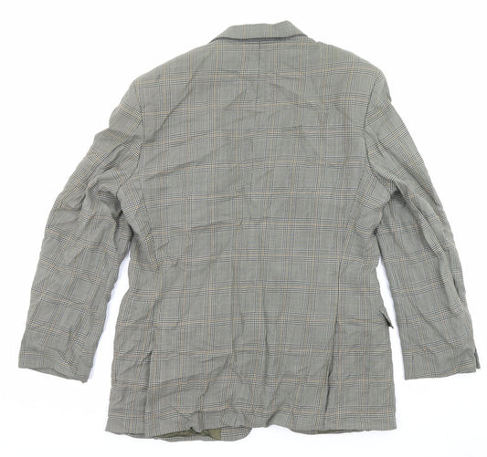 Mens UK Size 40 Marks and Spencer Regular Grey Suit Jacket