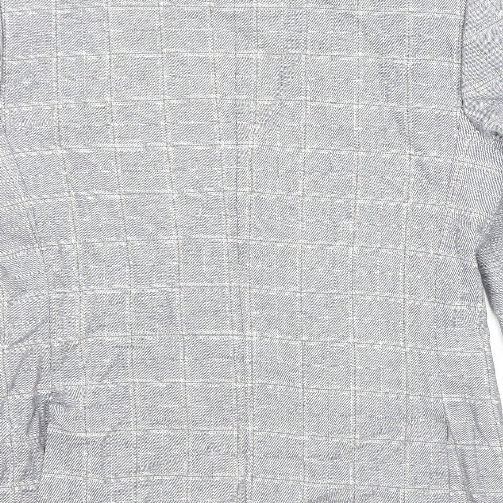 Mens UK Size 40 River Island Regular Grey Suit Jacket