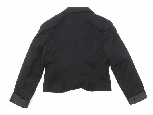 Womens UK Size 10 Divided by H&M Black Jacket