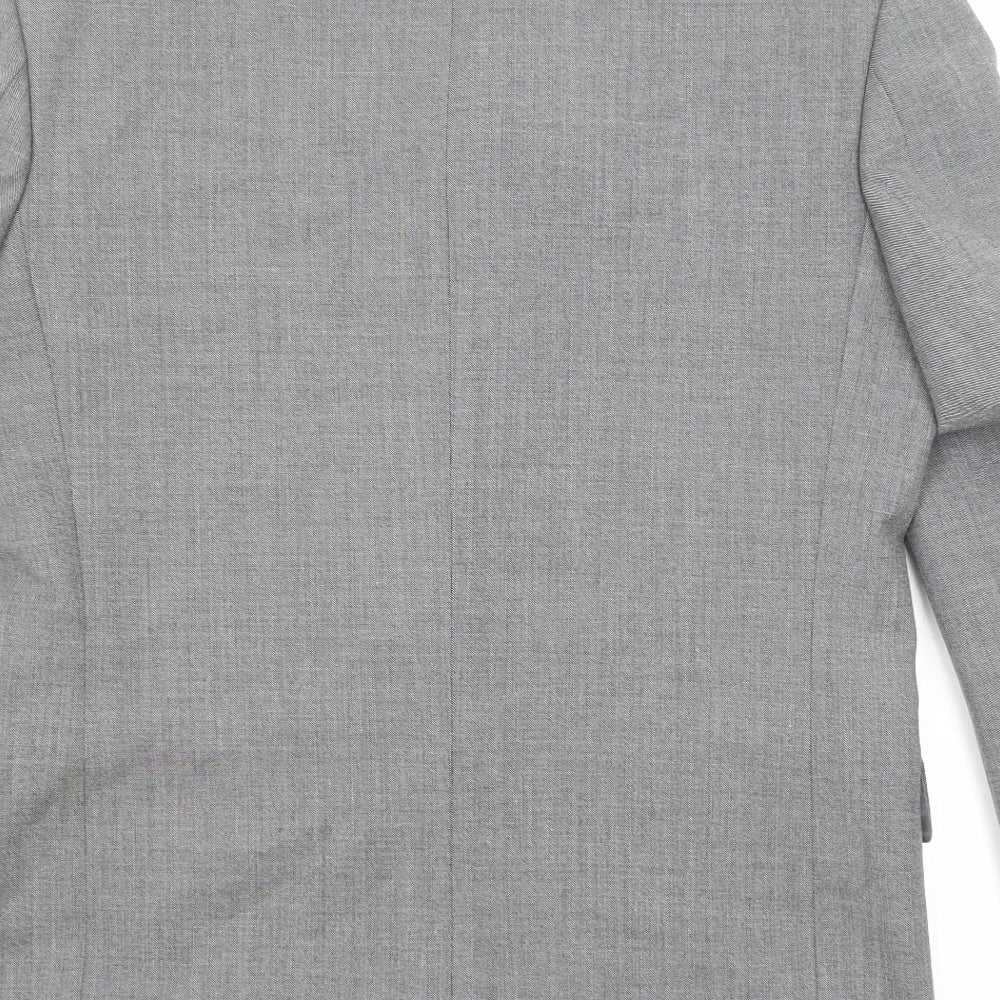 Mens UK Size 38 REMUS Regular Grey Suit Jacket