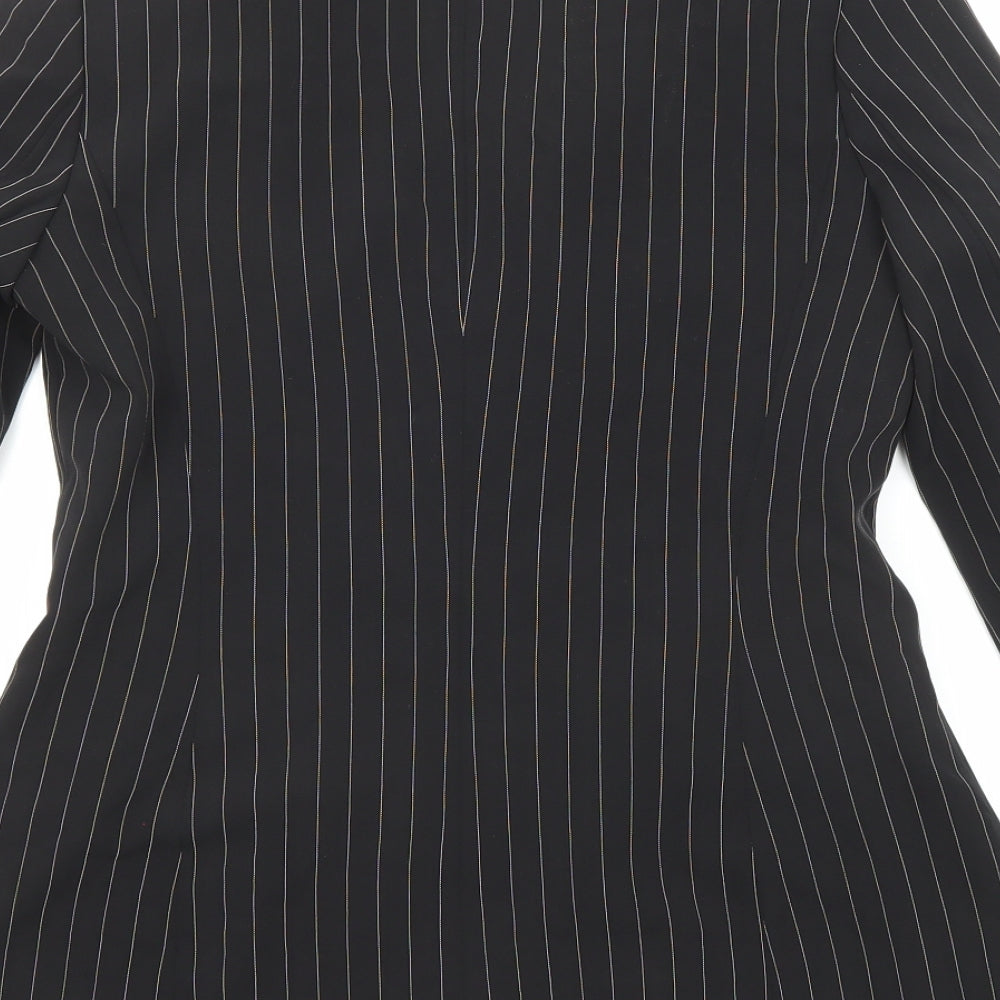 Womens UK Size S Zara Black Jacket