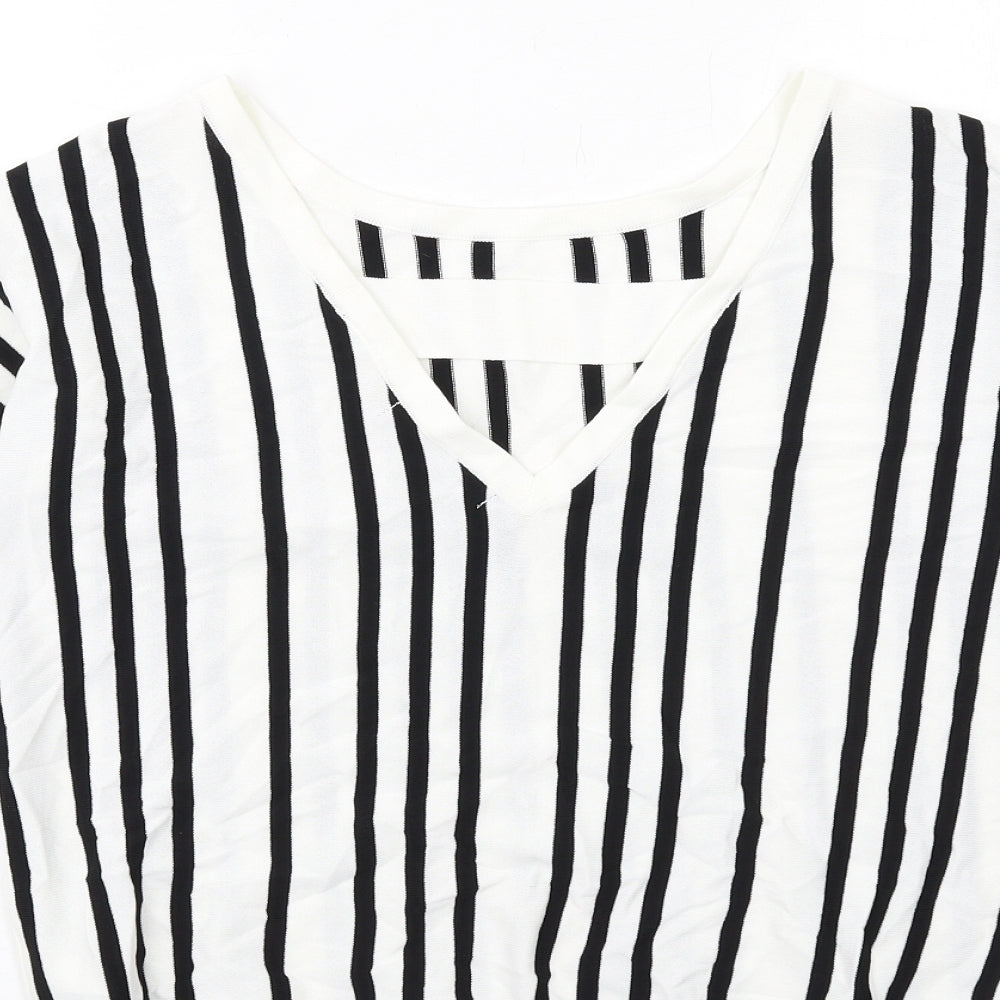Womens UK Size 14 NEXT White Pullover Jumper