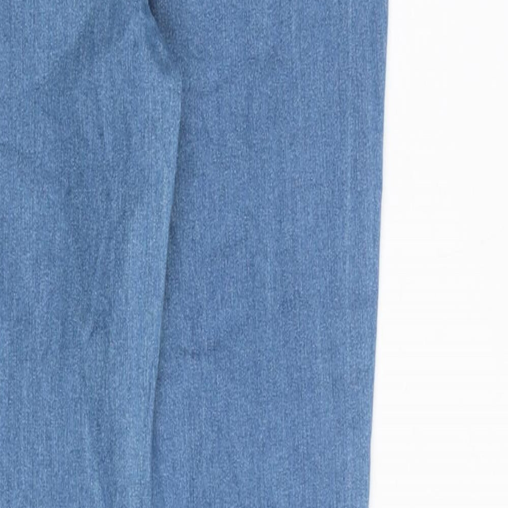 Avon Womens Blue Cotton Jegging Jeans Size 10 L30 in Regular