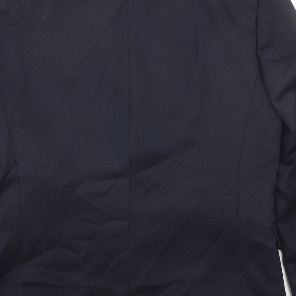 Mens UK Size M Burton Regular Blue Suit Jacket