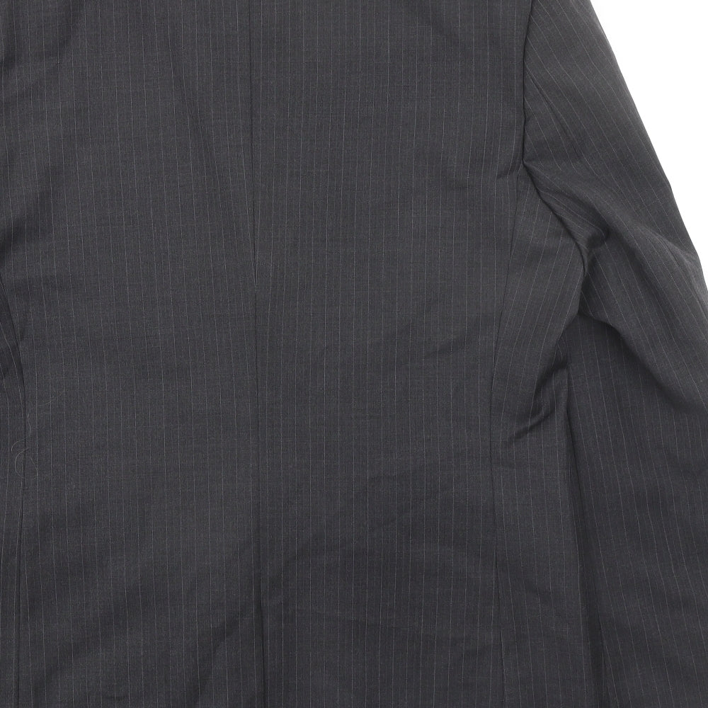 Mens UK Size 42 Burton Regular Grey Suit Jacket