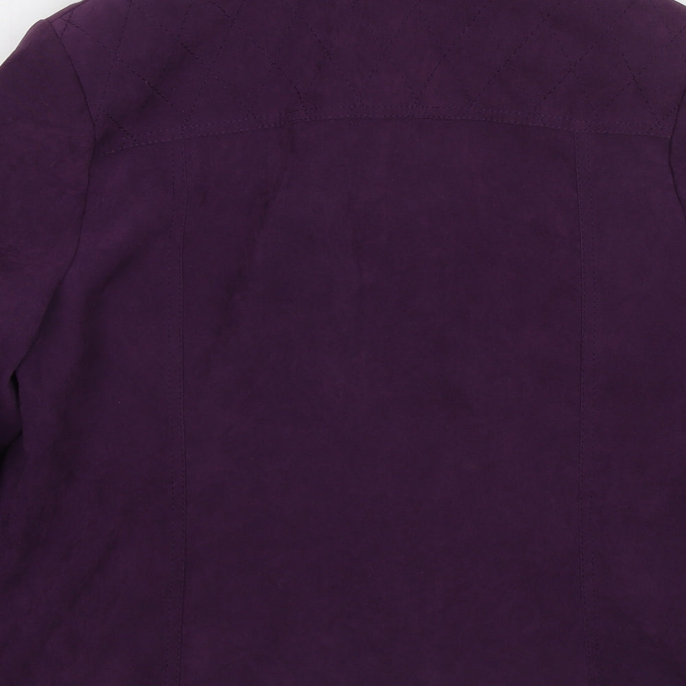 Womens UK Size 16 EWM Purple Jacket