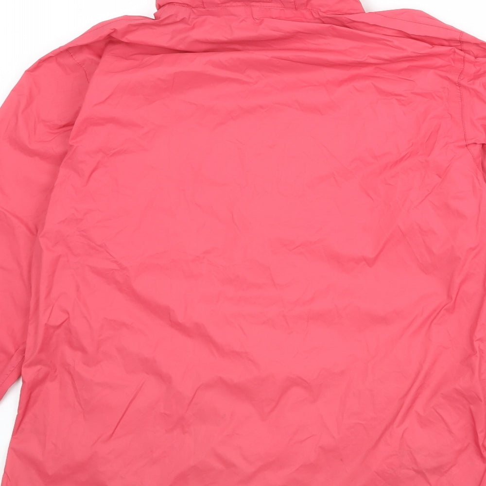 Womens UK Size 12 Hi Gear Pink Windbreaker Coat
