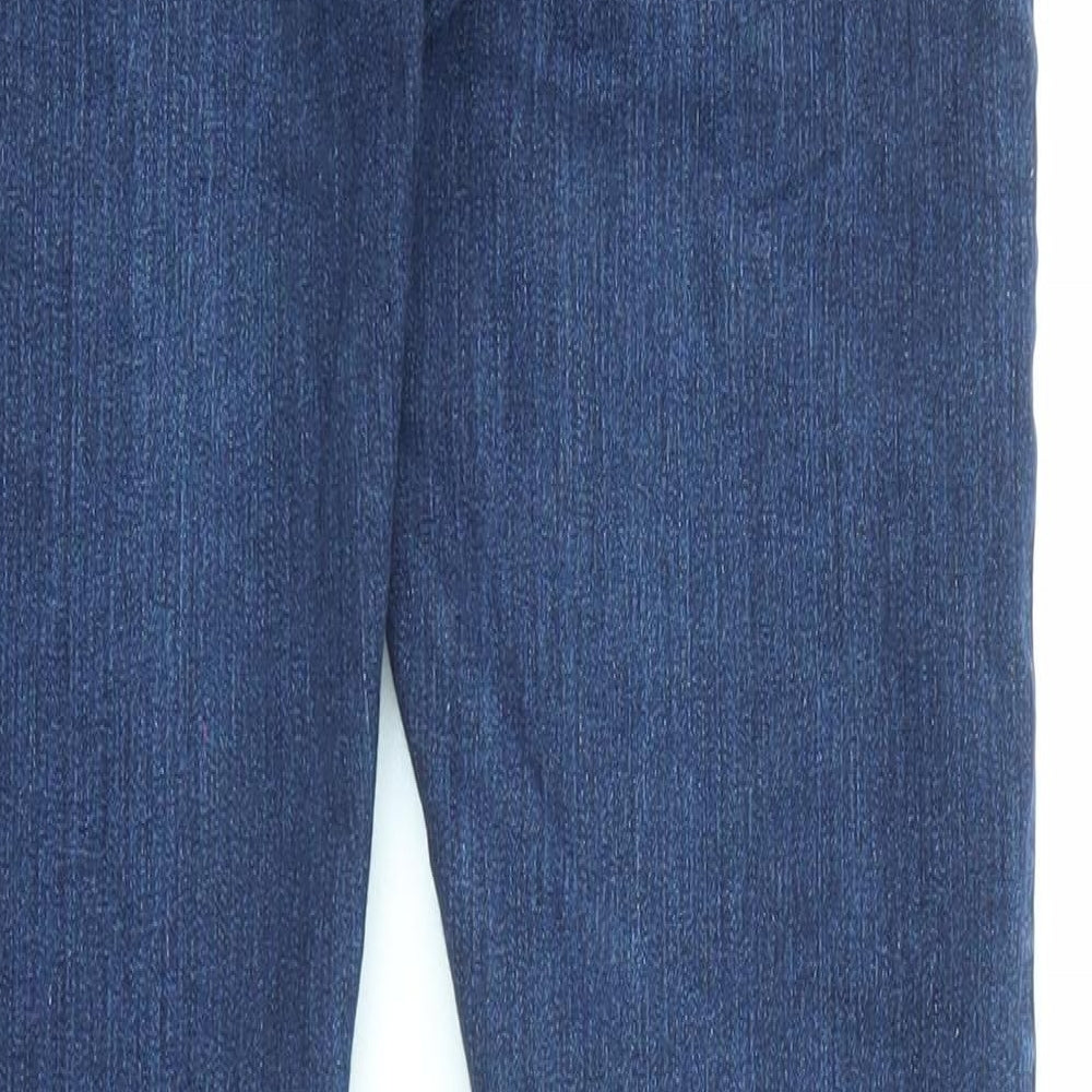 ASOS Mens Blue Cotton Skinny Jeans Size 28 in L32 in Regular Zip