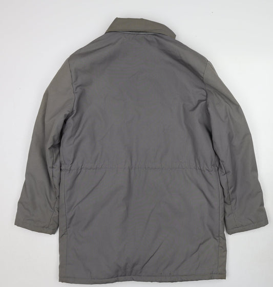 Mens UK Size M Canada Grey Parka Coat