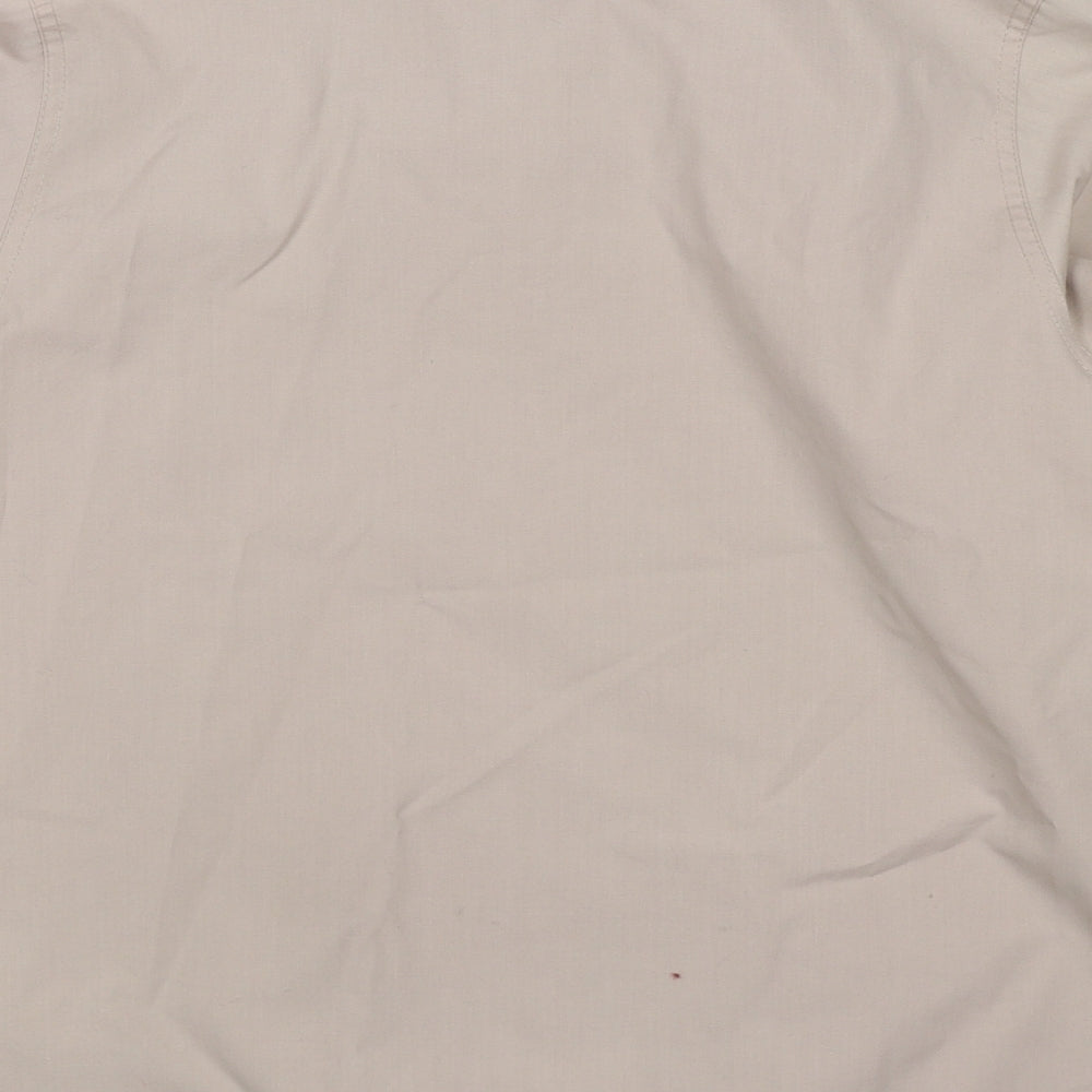 Classics Womens Beige Jacket Size 16 Snap