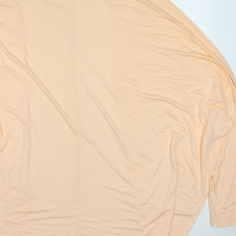 B.You Womens Beige V-Neck Viscose Cardigan Jumper Size 20