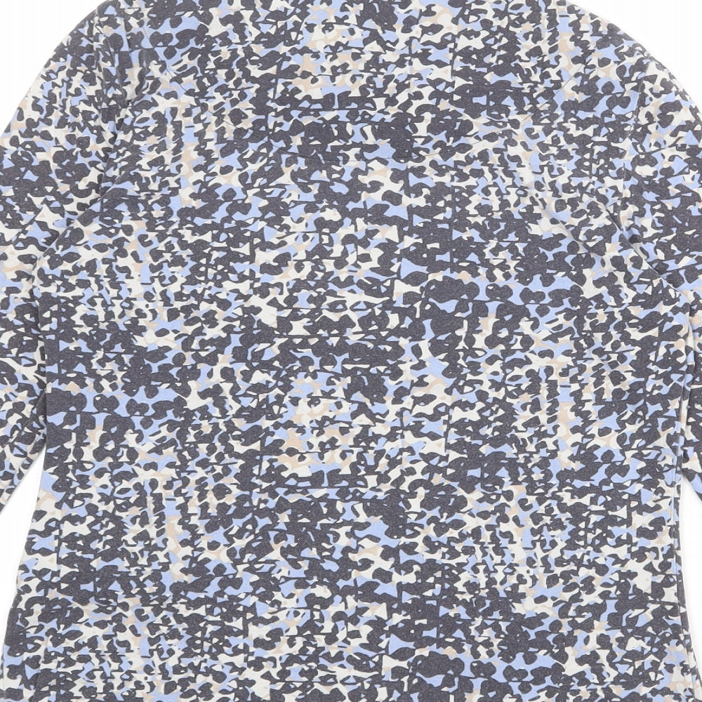 Womens UK Size 10 Classic Multicoloured Basic T-Shirt