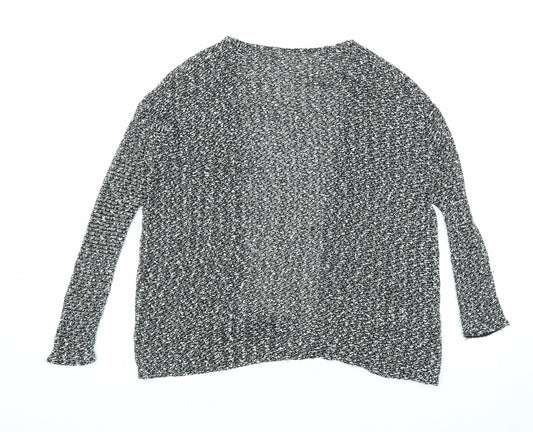 Womens UK Size S Divided by H&M Black Cardigan Jumper