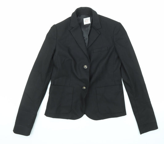 Womens UK Size 4 Gap Regular Black Blazer