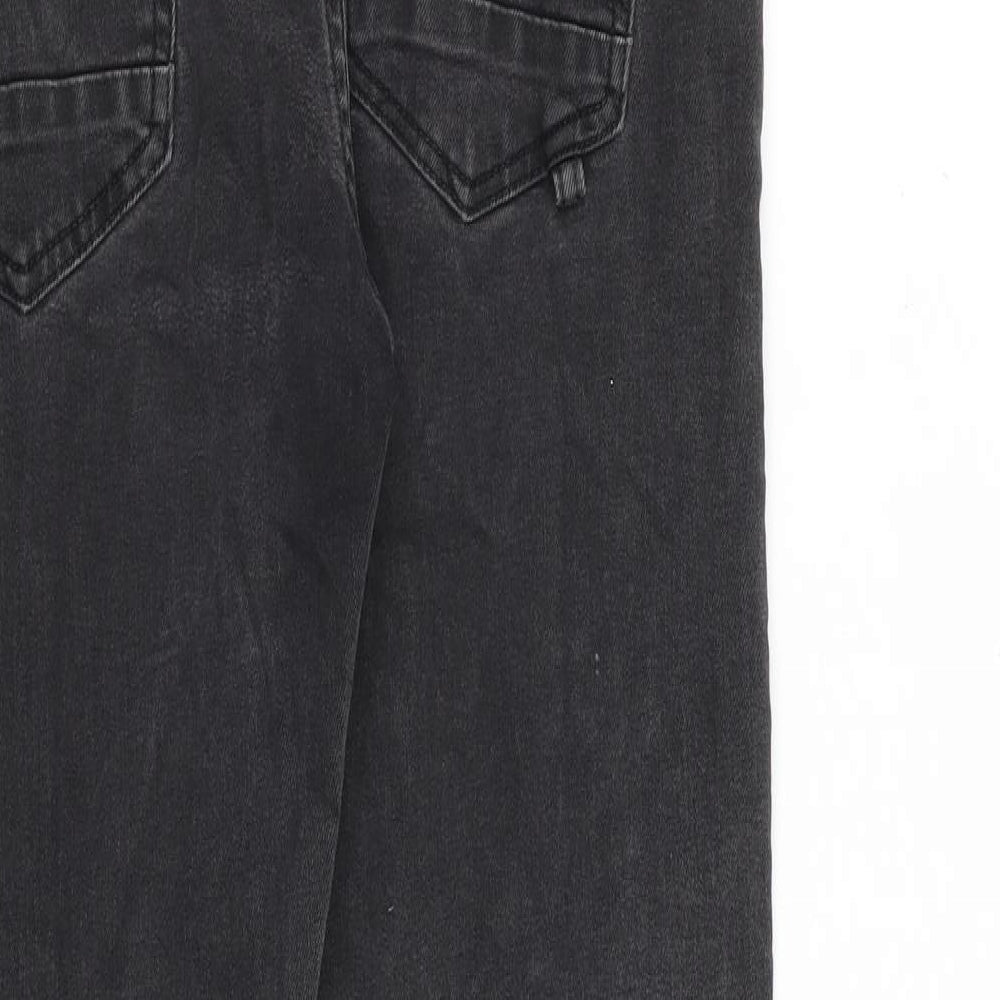 Cotton On Mens Grey Cotton Skinny Jeans Size 32 in L30 in Regular Zip