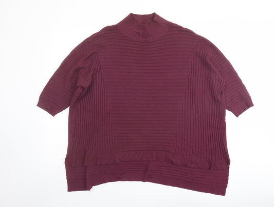 Womens UK Size 14 Select Purple Pullover Jumper