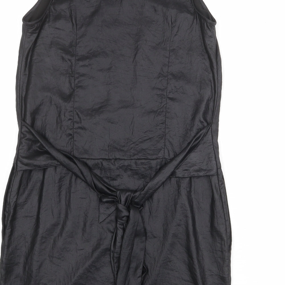 Gap Womens Black Polyester A-Line Size S Cowl Neck Pullover