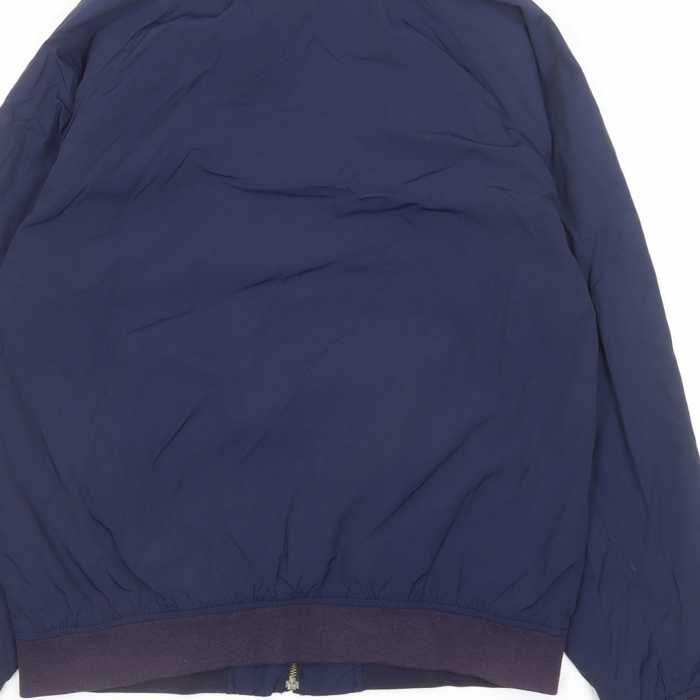 Mens UK Size M Gap Blue Bomber Jacket