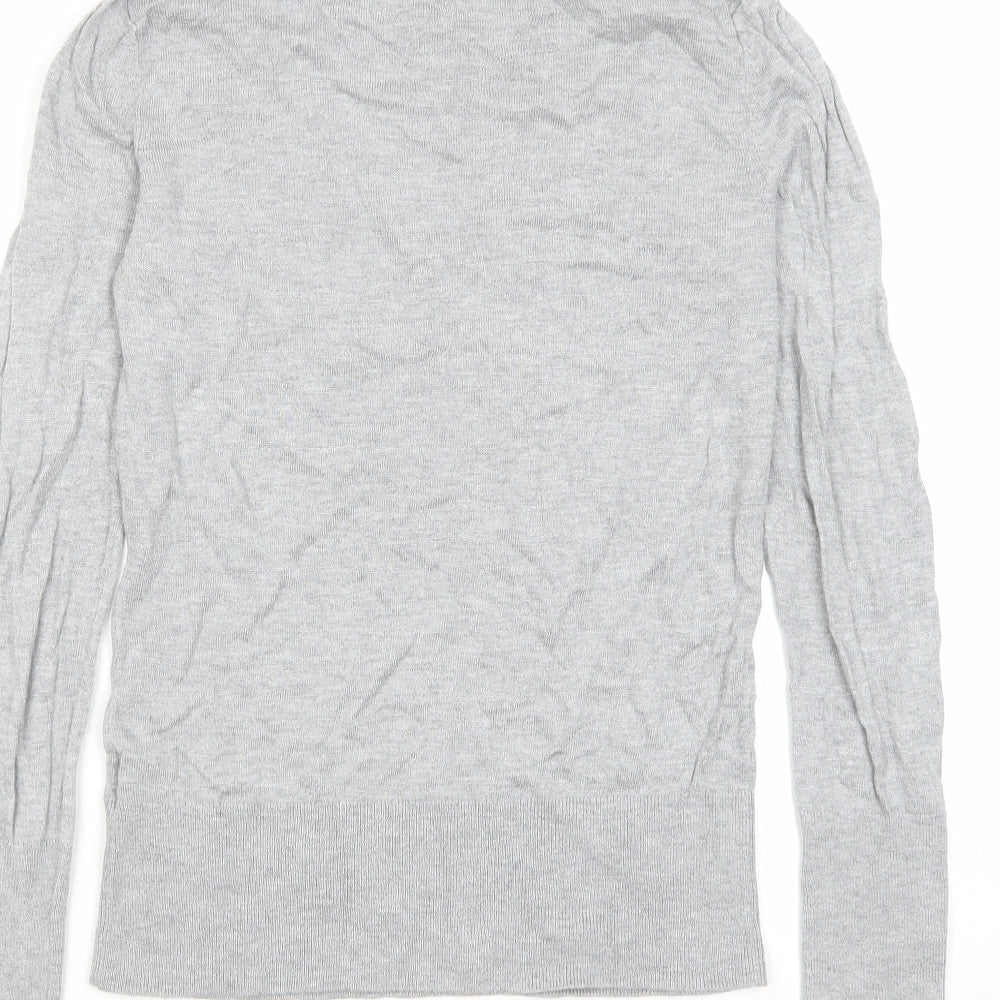 Womens UK Size M H&M Grey Pullover Jumper