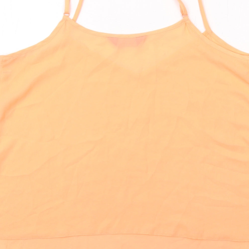 Womens UK Size 12 Dorothy Perkins Pink Camisole Tank