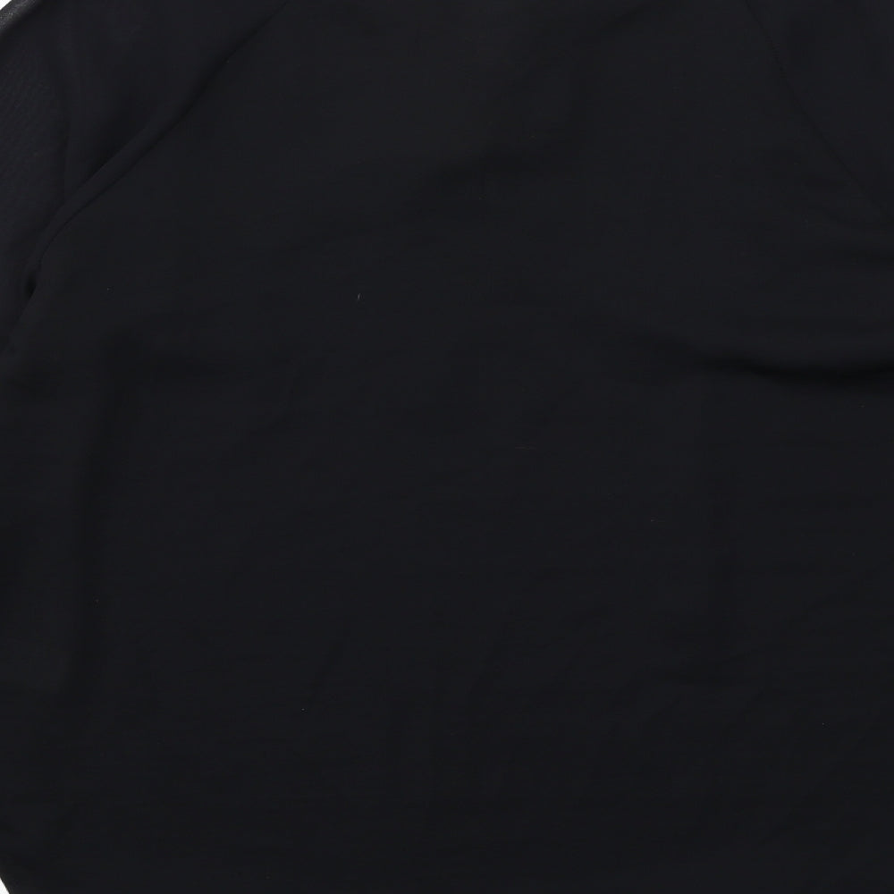 Womens UK Size 10 Marks and Spencer Black Basic Blouse