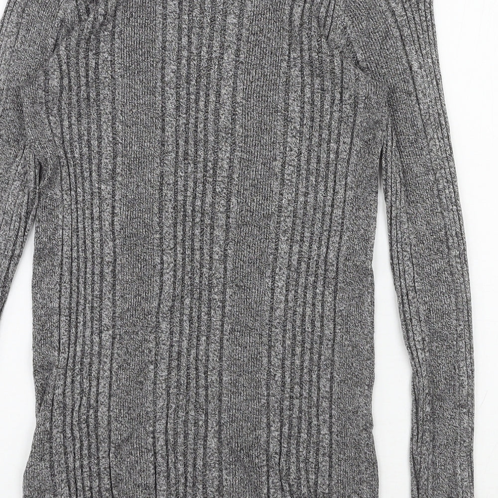 Womens UK Size 10 Marks and Spencer Grey Pullover Jumper