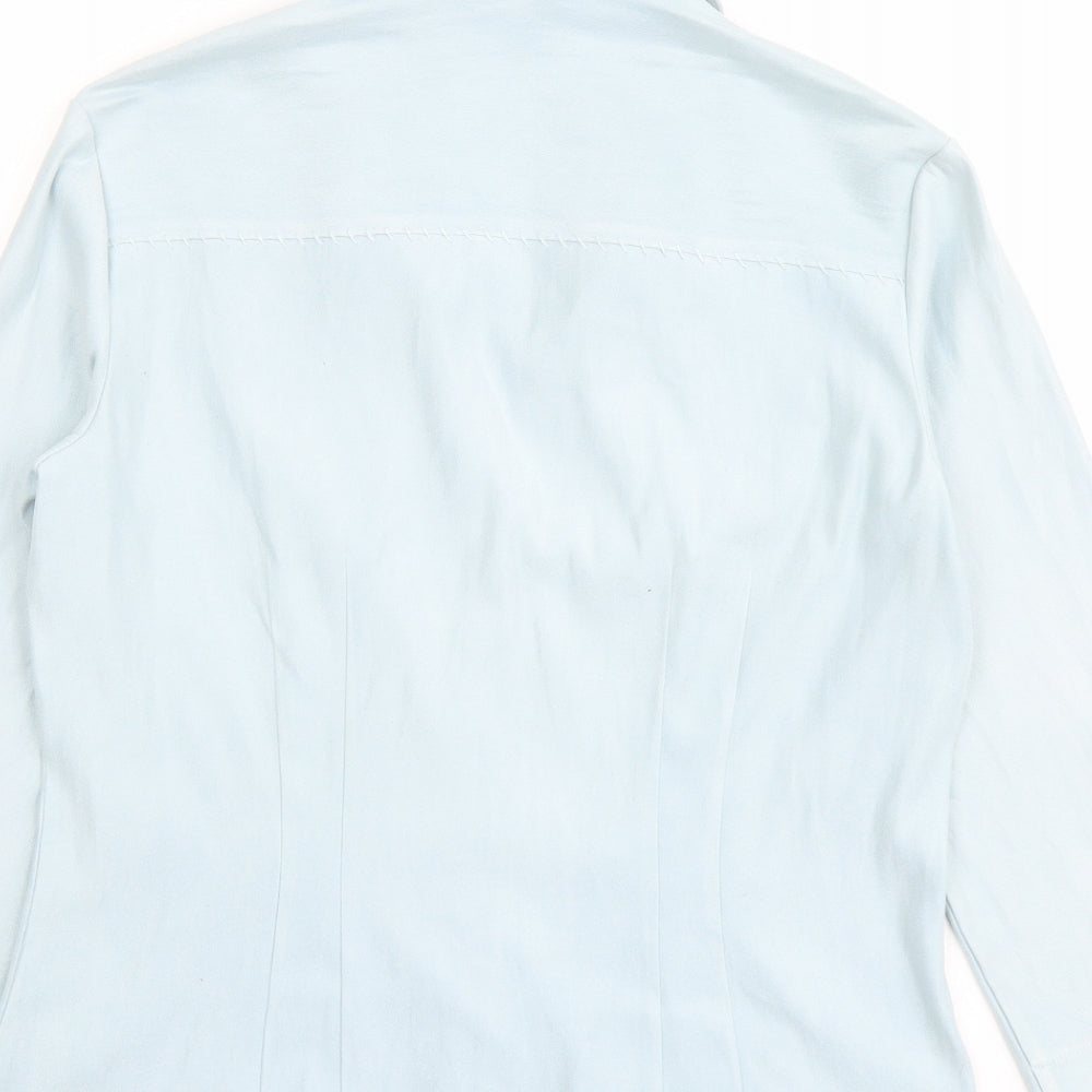 Womens UK Size 12 NEXT Blue Camisole Button-Up