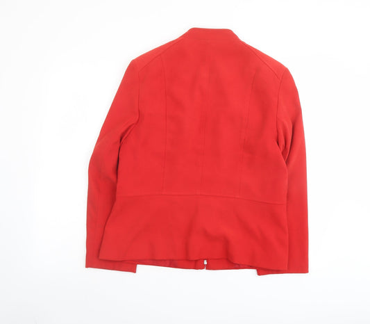 Womens UK Size 14 EWM Red Jacket