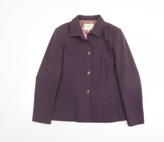 Womens UK Size 14 Lakeland Purple Jacket