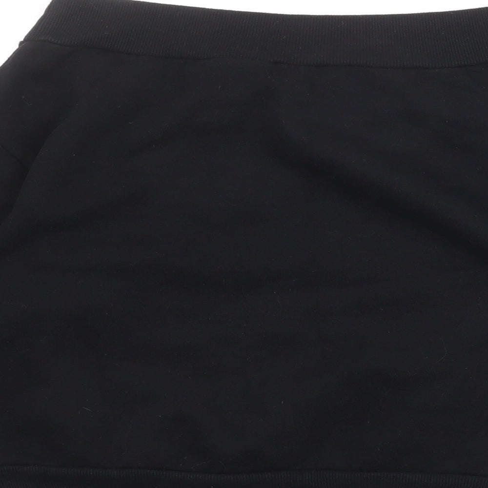 H&M Womens Black Cotton Pullover Sweatshirt Size M Pullover